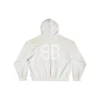 Hoodie Crypto, corte médio, «Off White» 742603TOVU7