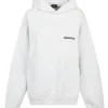 Hoodie de algodão da BB Corp «Branco» 713677TOVP19081