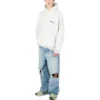Hoodie de algodão da BB Corp «Branco» 713677TOVP19081