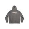 Hoodie de corte largo Political Campaign «Cinza» 620973TNVG6