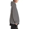 Hoodie de corte largo Political Campaign «Cinza» 620973TNVG6