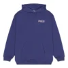 Hoodie de Political Campaign, corte médio «Azul» 600583TKVI91195