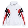 Hoodie desportivo com fecho em zíper «Branco, Preto, Vermelho» 675330TLVA39028