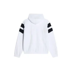 Hoodie desportivo com fecho em zíper «Branco, Preto, Vermelho» 675330TLVA39028