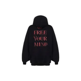Hoodie Free Your Mind «Preto» 641529TJU791000