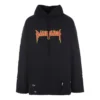 Hoodie Metallica de corte largo «Black Orange» 698083TMV891055