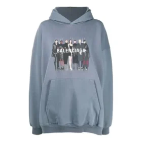 Hoodie Oversized Balenciaga autêntico «Cinza» 620973TIV481404