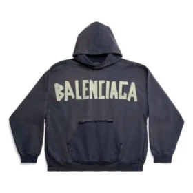 Hoodie Oversized com Bolso Rasgado Tape Type «Azul-marinho» 744441TOVB14140