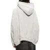Hoodie Oversized com capuz e abertura frontal “Off White” 713677TNVD99784