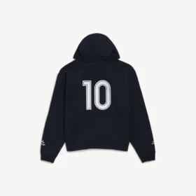 Hoodie oversized com capuz e fecho de correr para homem, em preto Hoodie oversized com capuz e fecho de correr para homem, em preto