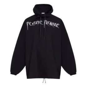 Hoodie oversized «Femme Fatale» «Preto» 482217TTK141000