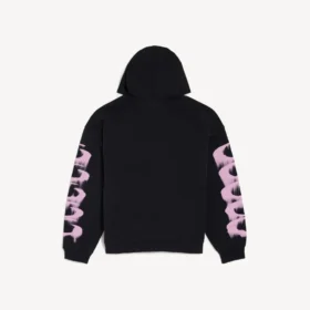 Hoodie para homem «Wet Brush», corte médio, na cor preta