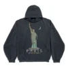 Hoodie Paris Liberty Oversized «Preto» 739024TQVS11083