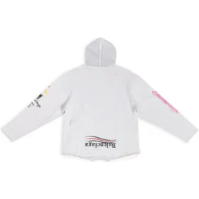 Hoodie Paris Upside Down Oversized «Branco» 698156TMVD19000 Hoodie Paris Upside Down Oversized «Branco» 698156TMVD19000