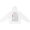 Hoodie Pride, corte largo «Branco» 651799TMVO30904
