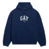 Hoodie Pride de corte largo «Navy» 651799TLV548561