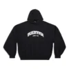 Hoodie redondo Back Flip Oversized «Preto Branco» 761458TPVG11070