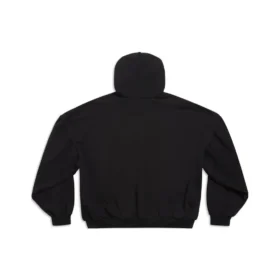 Hoodie redondo Back Flip Oversized «Preto Branco» 761458TPVG11070