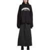 Hoodie redondo Back Flip Oversized «Preto Branco» 761458TPVG11070