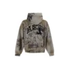 Hoodie Scribbled de corte médio «Cinza» 744457TOVA81300