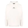 Hoodie Unity de corte largo «Bege Claro e Preto» 674986TLVG19054