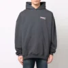 Hoodie with capuz for Political Campaign «Cinza» 620973TKVI91366