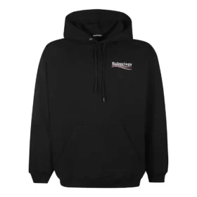 Hoodie with political campaign cape «Black» 600583-TIV53-1070