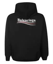 Hoodie with political campaign cape «Black» 600583-TIV53-1070