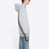 Hoodie with political campaign capuz, medium cut «Gray» 600583TKVI91379