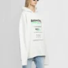 Hoodies Boxy para Limpeza a Seco «Branco» 661711TKVF99085