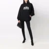 Hoodies Cities Paris de corte largo «Preto Branco» 674986TLVL81070