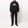 Hoodies Cities Paris de corte largo «Preto Branco» 674986TLVL81070
