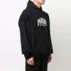 Hoodies Cities Paris de corte largo «Preto Branco» 674986TLVL81070