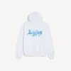 Hoodies com capuz e fecho de correr para mulher, em branco