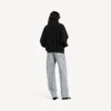 Hoodies com capuz e fecho «Dream» para mulher, em preto