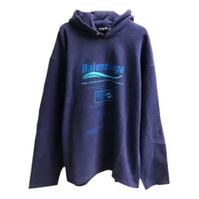 Hoodies com capuz e logótipo «Dry Cleaning» «Azul» 661711TKVF