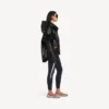 Hoodies femininos de corte descontraído em preto