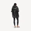 Hoodies femininos de corte descontraído em preto