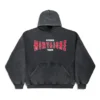 Hoodies Montaigne, corte largo, «Black Faded» 803265TRVN21048