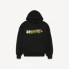 Hoodies para homem, corte médio, com estampado «Messy Spray», em preto