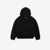 Hoodies para homens, corte médio, na cor preta