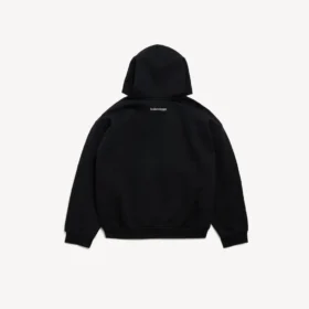 Hoodies para homens, corte médio, na cor preta