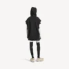 Hoodies sem mangas e corte regular para homem, na cor preta