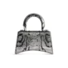 Hourglass Xs com bordado em corrente «Silver» 7204712AARN8110