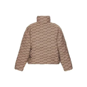 Jaqueta acolchoada BB Monogram «Beige Brown» 681885TML339378