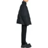 Jaqueta acolchoada de corte largo «Preto» 725325TNO091000