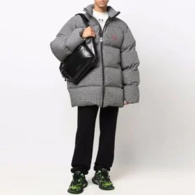 Jaqueta acolchoada desportiva B «Preto e Branco» 681440TLO361070