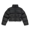 Jaqueta acolchoada encolhida «Preto» 751101TYD361000