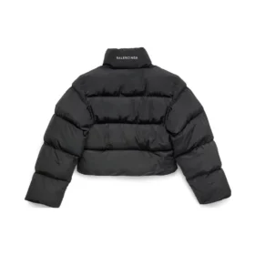 Jaqueta acolchoada encolhida «Preto» 751101TYD361000