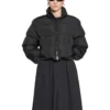 Jaqueta acolchoada encolhida «Preto» 751101TYD361000